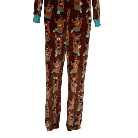 Hanna Barbera Scooby Doo Unionsuit Pajamas PJs Womens S 4 6 Halloween Costume - Picture 8 of 9
